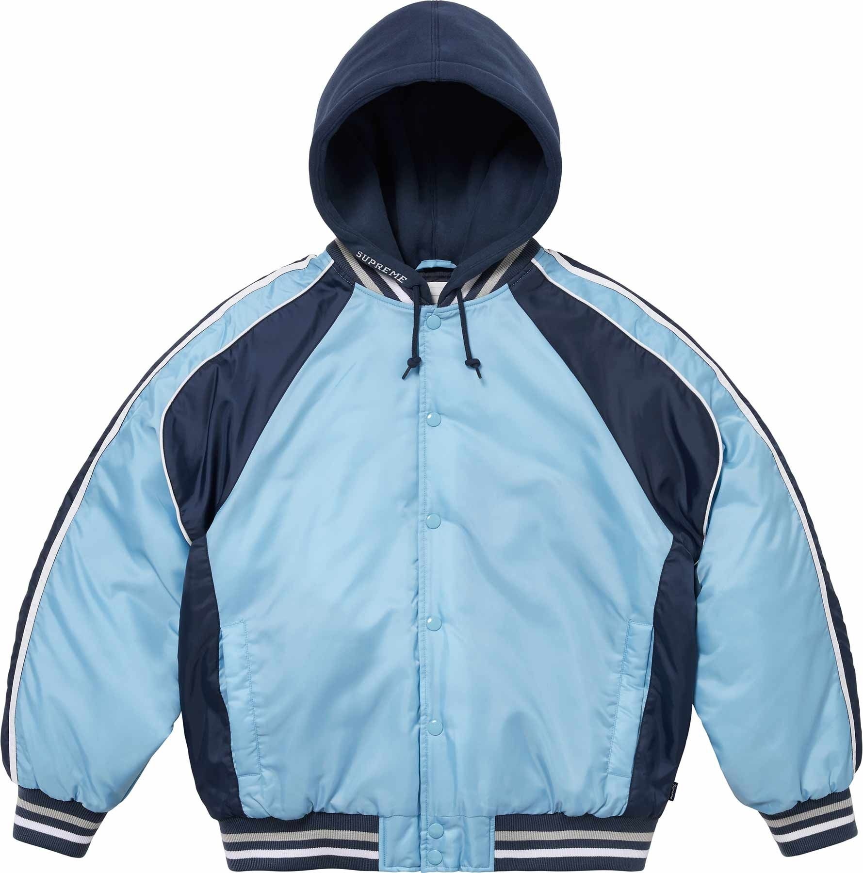 Hooded Stadium Jacket view 14